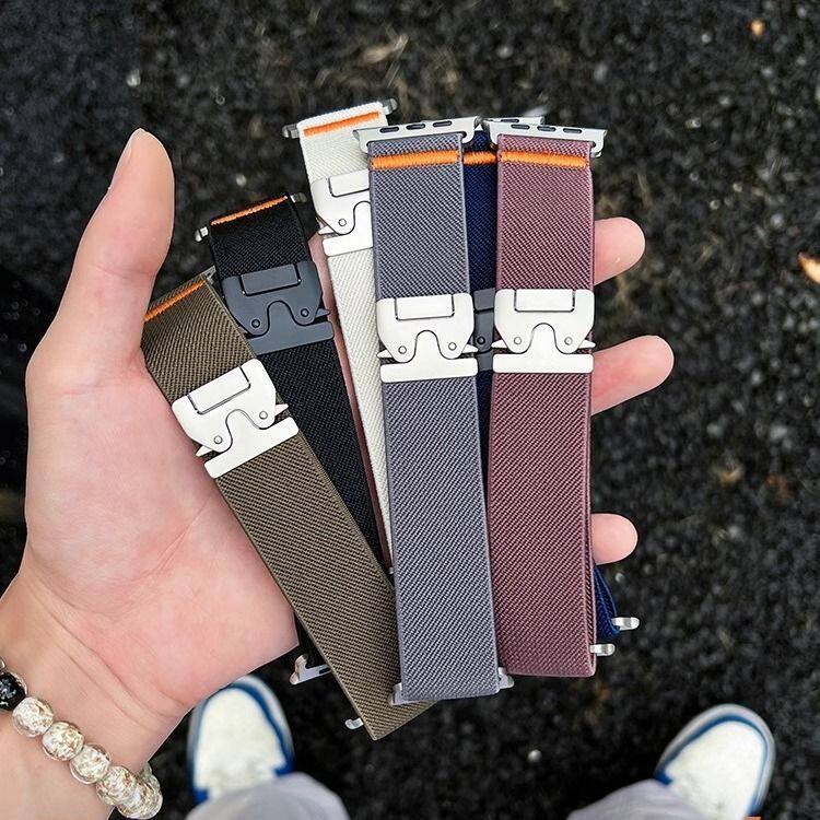 Dây đeo Apple Watch Ultra 4 3  - đánh giá và giá Parachute Strap Elastic