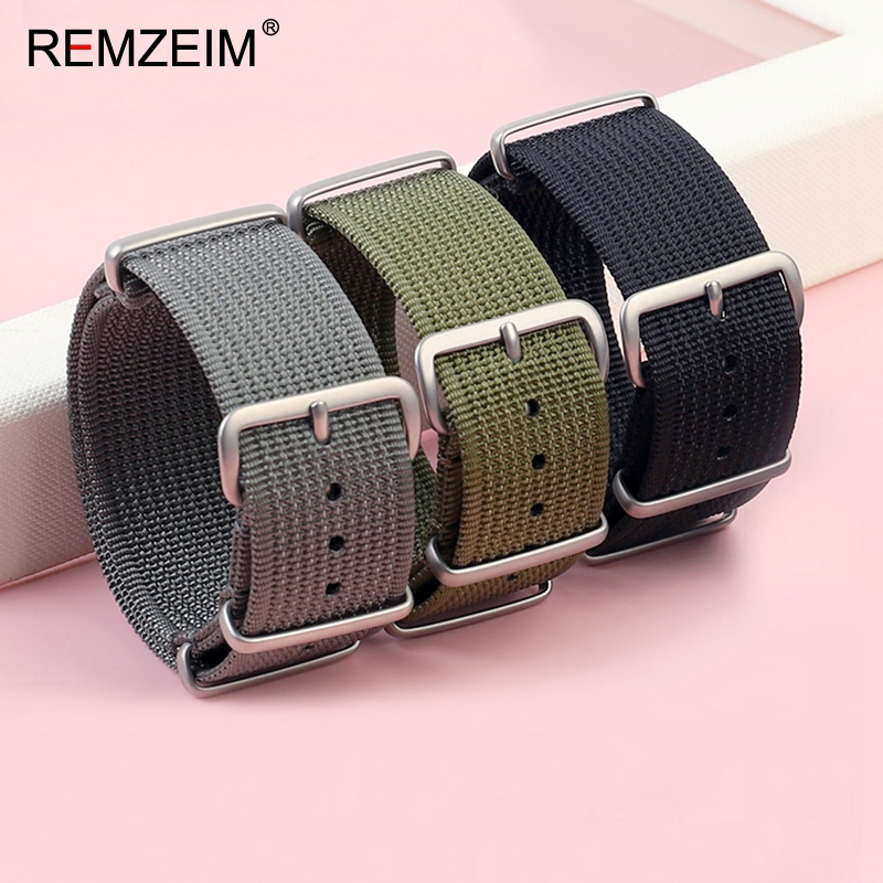 Dây đeo đồng hồ nylon gân mới  - đánh giá và giá Nato Strap Nylon