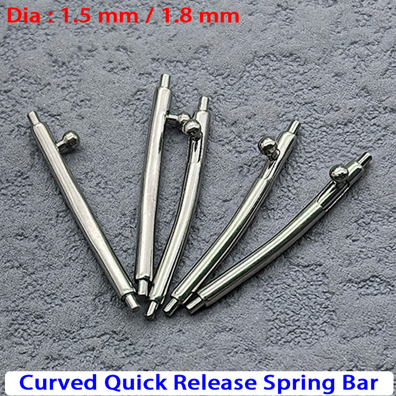 Dia 1.5/1.8mm Curved Quick Rel - đánh giá và giá Curved Spring Bar