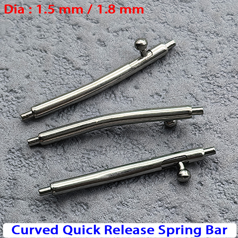 Dia 1.5/1.8mm Curved Quick Rel - đánh giá và giá Curved Spring Bar