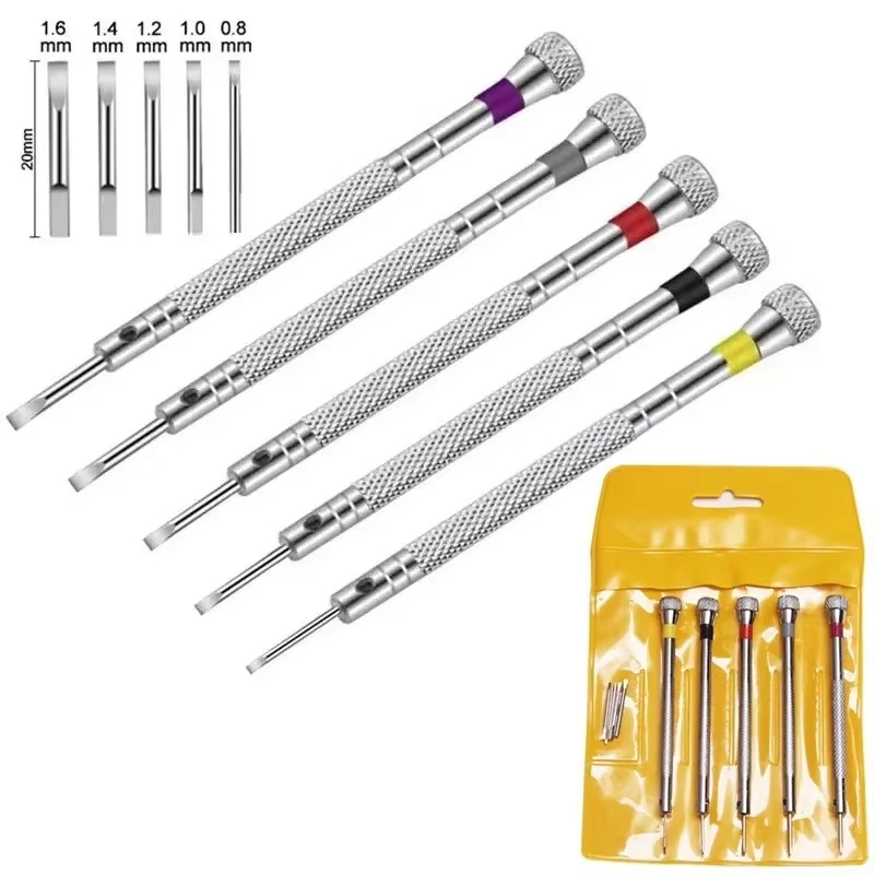 5pcs/Set 0.8-1.6mm Steel Screw - đánh giá và giá Spring Bar Tool Set