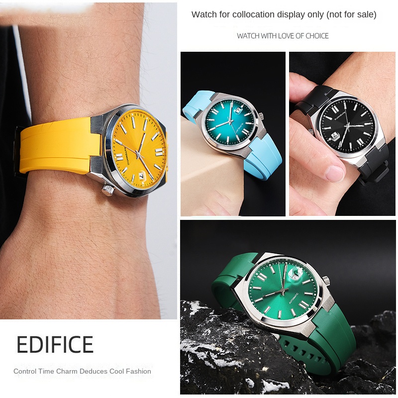Dây đồng hồ cao su FKM Fluoro, - đánh giá và giá Citizen Watch Tsuyosa
