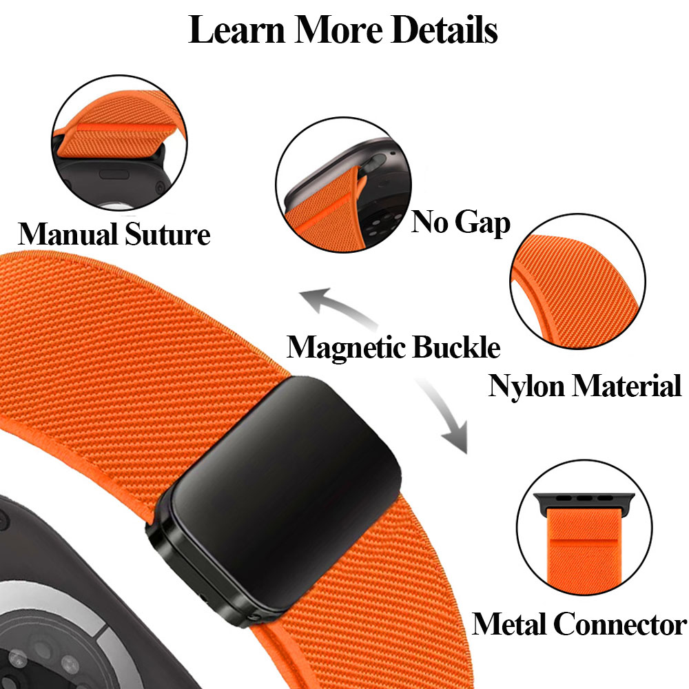Dây đeo nylon dạng vòng cho Ap - đánh giá và giá Milanese Loop Magnetic