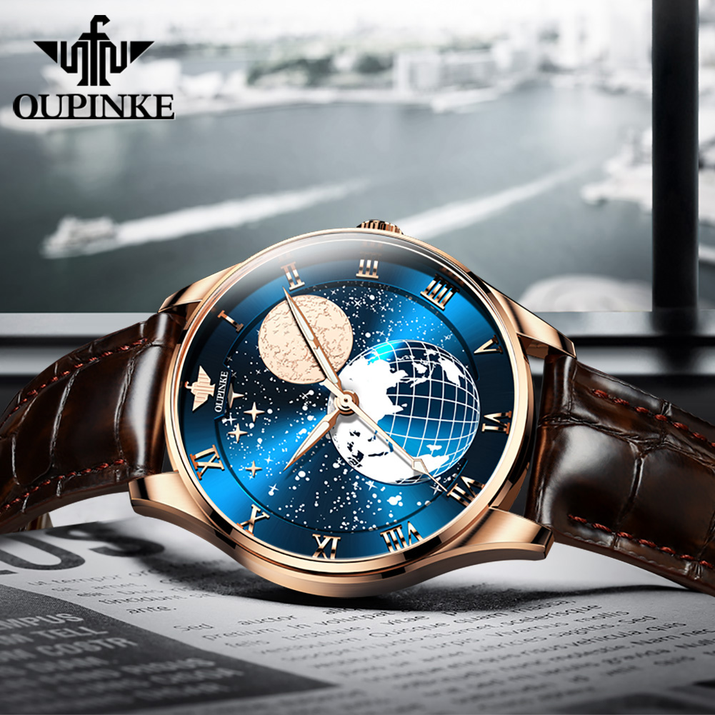 OUPINKE 3177 Đồng hồ nam mặt s - đánh giá và giá Omega Watch Constellation