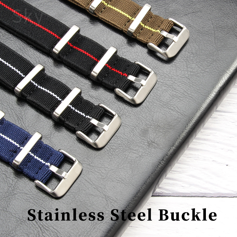 Dây đeo đồng hồ quân đội Pháp  - đánh giá và giá Nato Strap Nylon