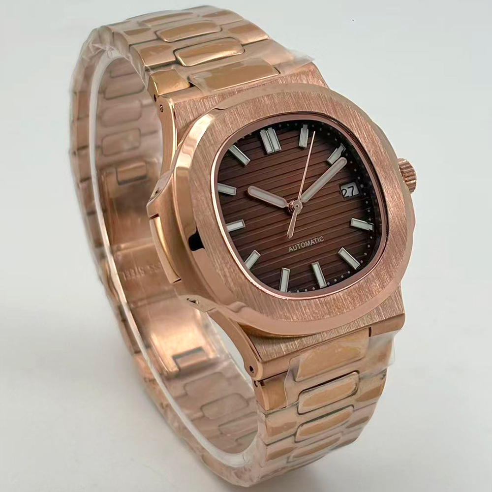 Đồng hồ cơ nam, kiểu dáng mới  - đánh giá và giá Patek Philippe Watch Nautilus