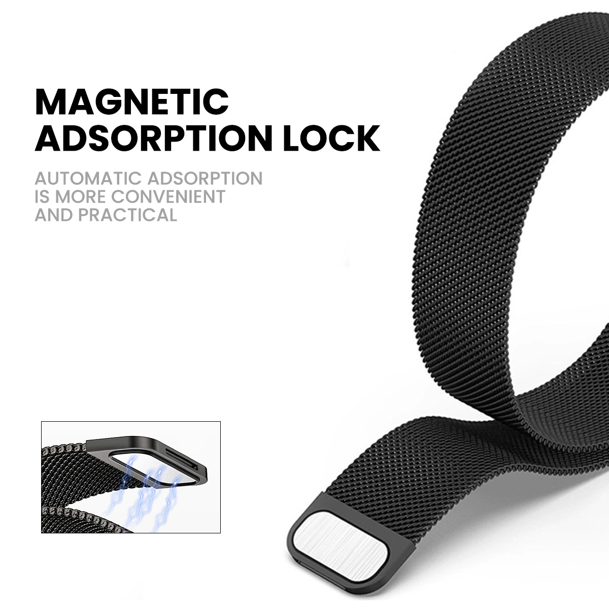 Magnetic Loop Strap For Xiaomi - đánh giá và giá Milanese Loop Magnetic