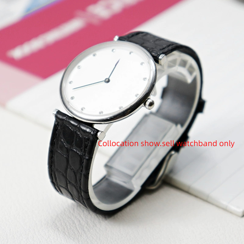 Dây đeo đồng hồ da cá sấu thật - đánh giá và giá Cartier Watch Santos