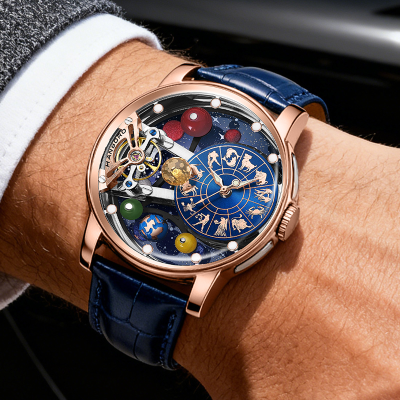 Đồng hồ nam Starry Sky, kiểu d - đánh giá và giá Omega Watch Constellation