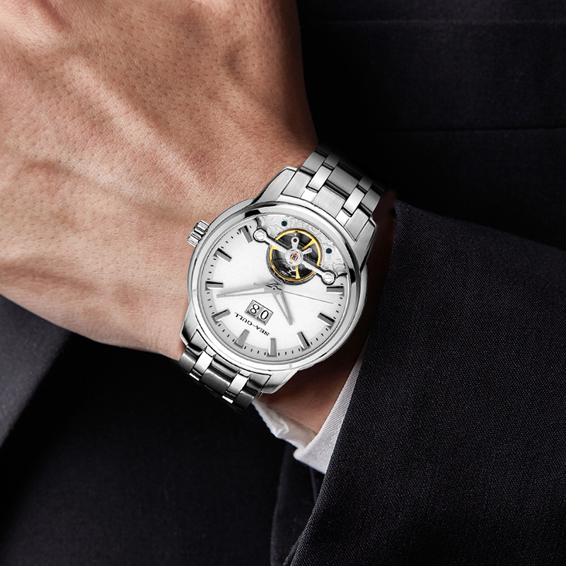 Đồng hồ cơ nam Seagull Flywhee - đánh giá và giá Omega Watch Constellation