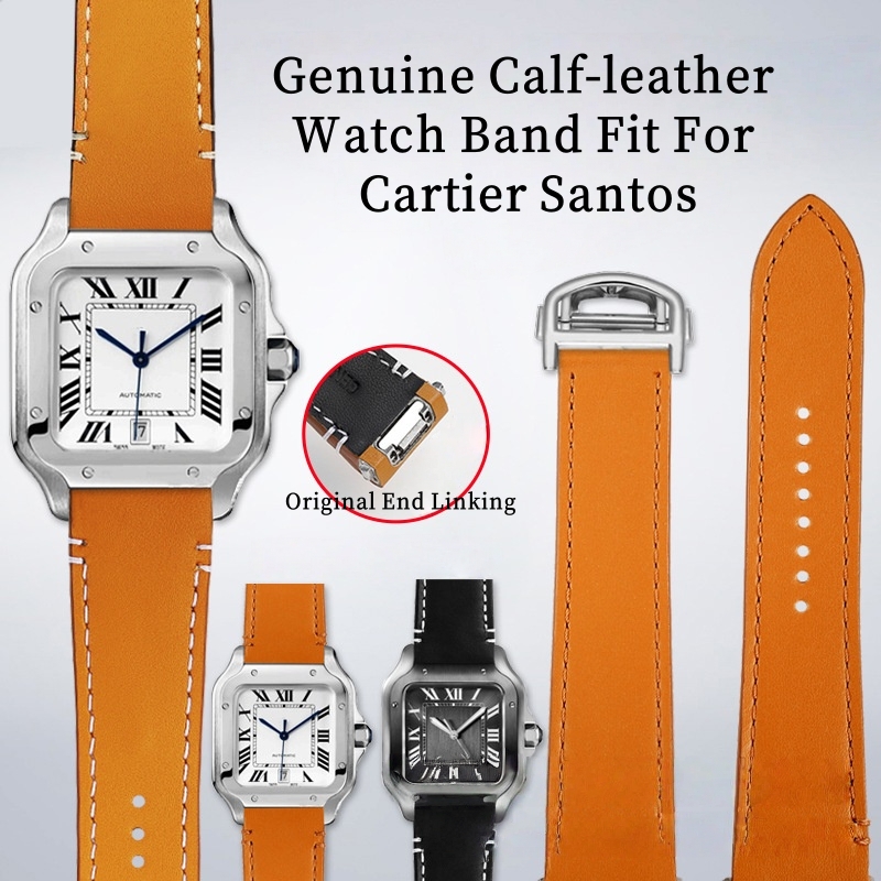 Dây đeo đồng hồ Cartier Santos - đánh giá và giá Cartier Watch Ballon Bleu