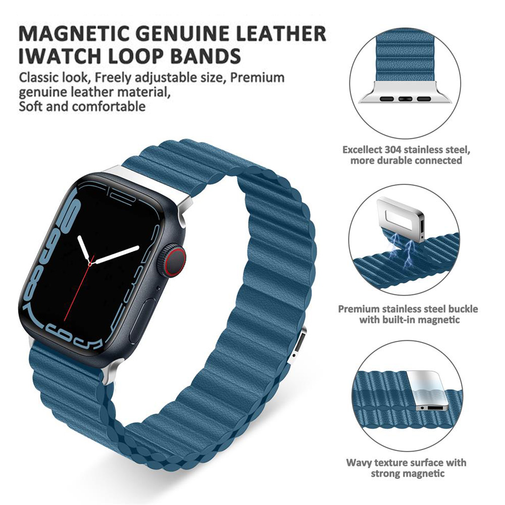 Dây Da Cho Apple Dây Đồng Hồ 4 - đánh giá và giá Milanese Loop Magnetic